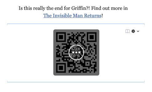 An example of a QR code as an edition-specific Inline Image